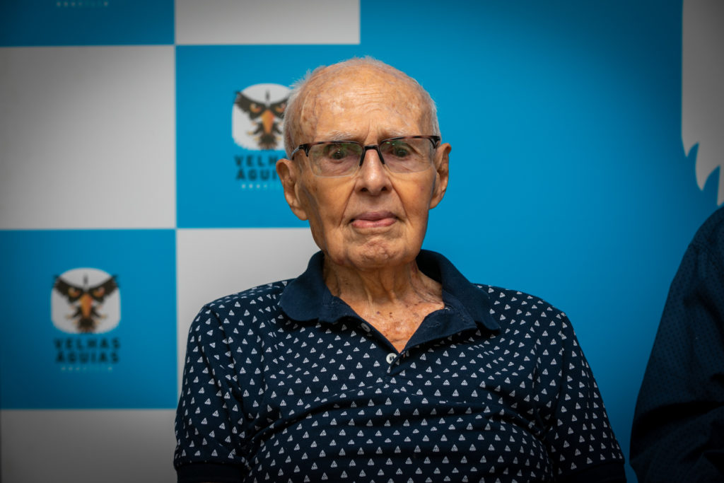 O Major-Brigadeiro Silas Rodrigues completou 97 anos (Fotos: FAB).