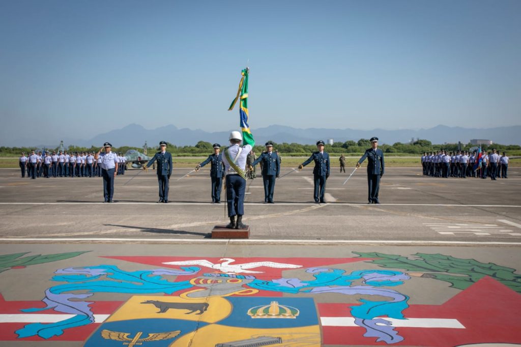 A solenidade marcou a imposição da medalha “Mérito Operacional Brigadeiro Nero Moura” (Fotos: FAB).