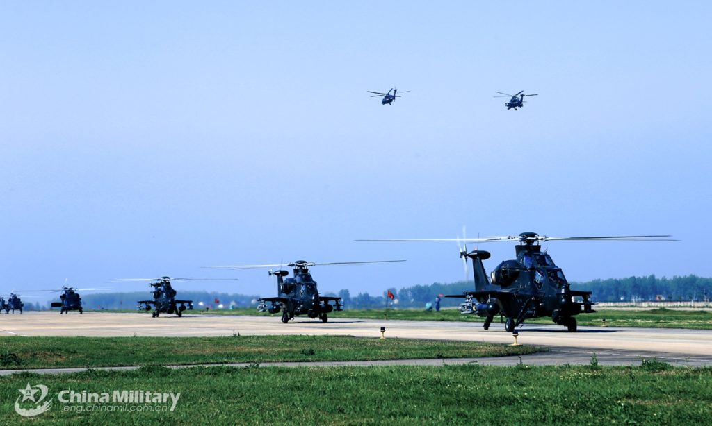 Alta velocidade e inteligência artificial nos futuros helicópteros militares chineses (Foto: China Military).
