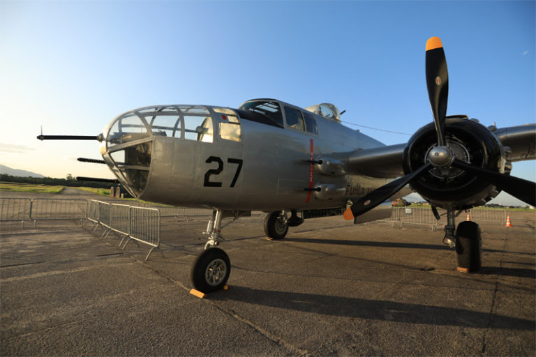 MUSAL Restaura North American B-25J Mitchel » Força Aérea