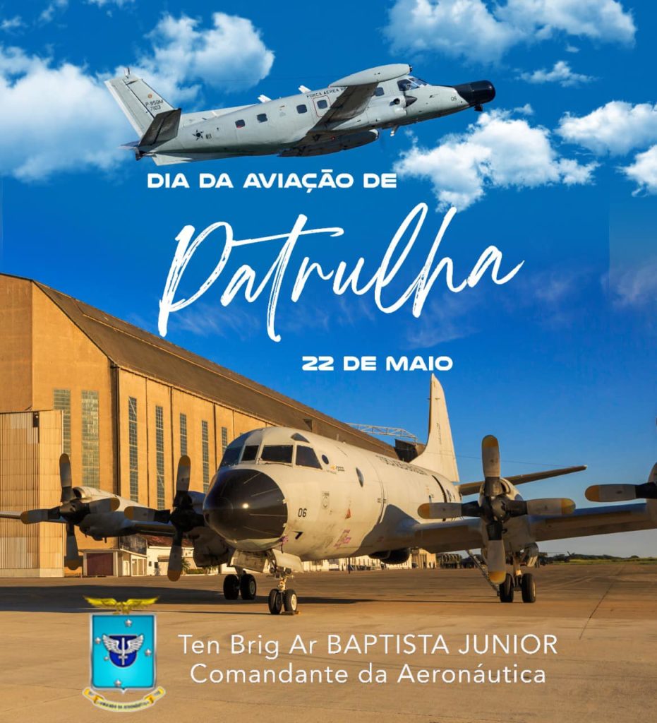 22 de maio: Dia de Aviação de Patrulha (Arte: FAB).