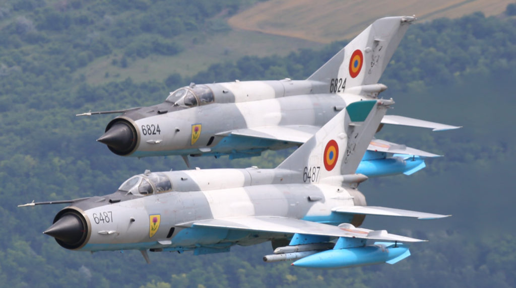 Romênia manterá seus MiG-21 LanceR operando por mais um ano (Foto: ROAF).