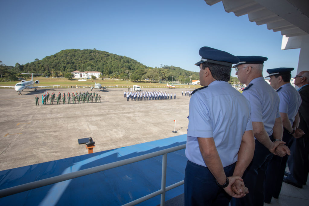 A cerimônia militar aconteceu na Base Aérea de Florianópolis (Fotos: FAB).