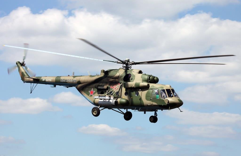 Rosoboronexport na HeliRussia 2022. O Mi-17V-5 (Foto: Rosoboronexport).