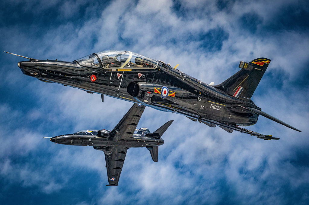 Hawk T2 es interrogado por el Comité de Defensa del Reino Unido. Foto: RAF.