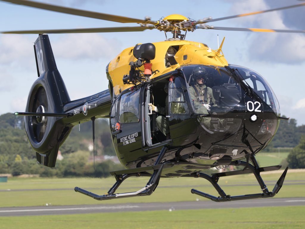 RAF quer mais Airbus H145 Jupiter HT1. Um H145 Jupiter do Esquadrão 202, baseado em RAF Valley em Anglesey. Foto UK MoD. 