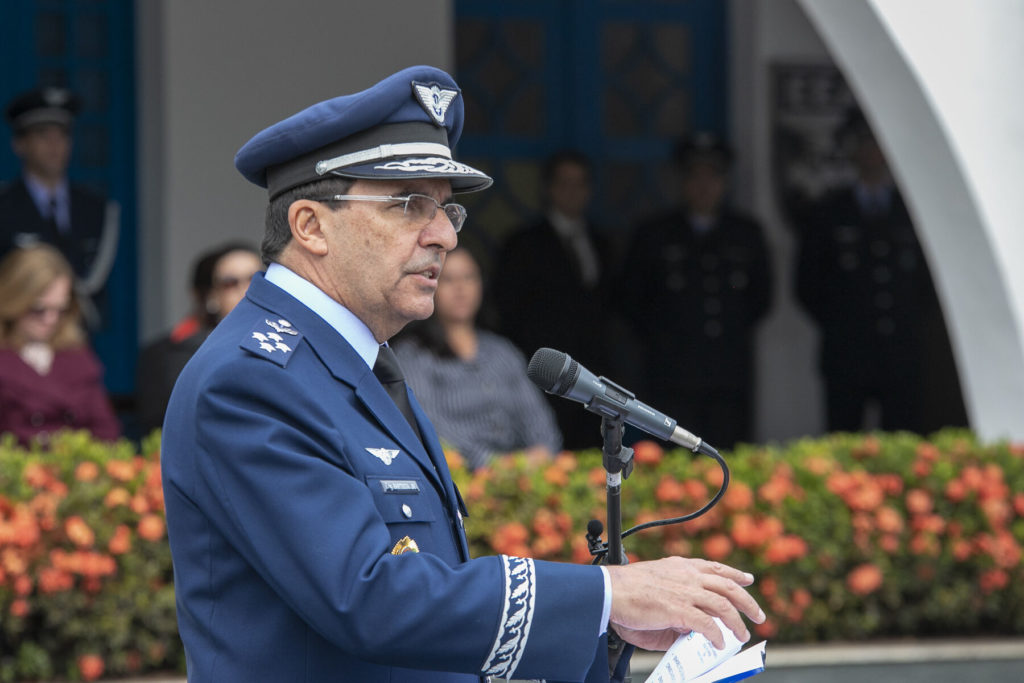 Comandante da Força Aérea Brasileira, Tenente-Brigadeiro do Ar Carlos de Almeida Baptista Junior (Fotos: FAB).