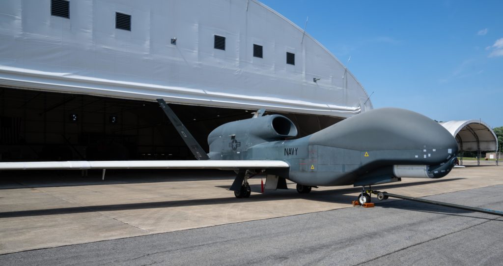 US Navy BAMS-D retorna aos EUA após mais de uma década (Foto: Northrop Grumman).