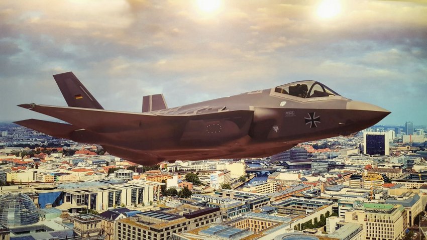 F-35A da Luftwaffe serão baseados em Büchel (imagem Avitiongeekclub).
