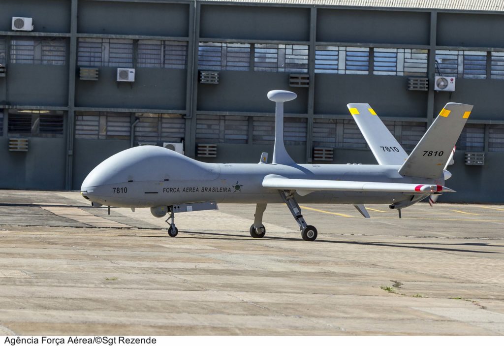 KC-390 vai a Israel buscar novo UAV RQ-900 para o Esquadrão Hórus. Foto ilustrativa FAB/Sgt Rezente.