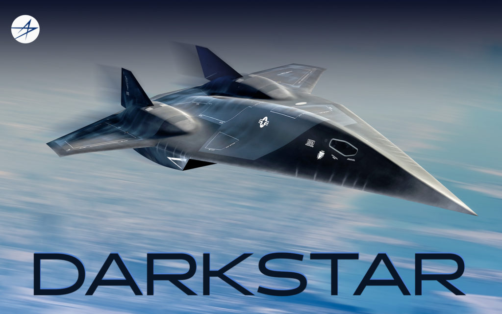 Top Gun: Maverick - Lockheed Martin criou o jato hipersônico "Darkstar" (Fonte: LM).