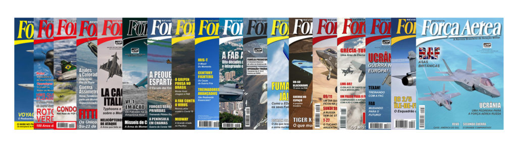 A Revista Brasileira de Aviação Militar 100% Digital!