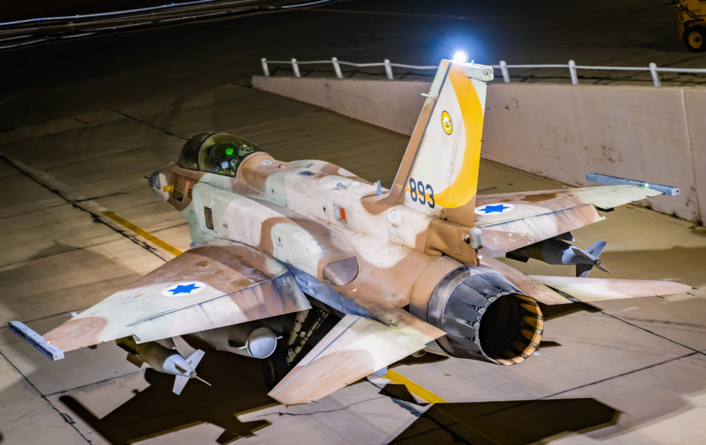 F-16D da IAF (Foto: IDF).