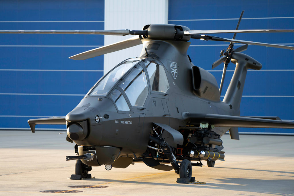 US Army cancela o programa FARA. O Bell 360 Invictus. Foto: Bell.