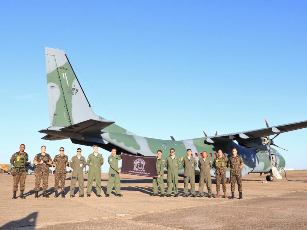 FAB participa da Operação Ágata Oeste na região de Mato Grosso e Mato Grosso do Sul (Fotos: FAB).