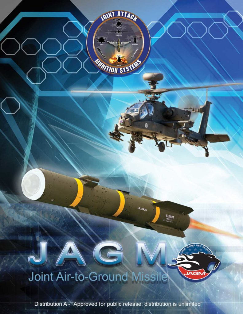 AGM-179 Joint Air-to-Ground Missile (JAGM) será o substituto do consagrado AGM-114 Hellfire (Foto: US Army).