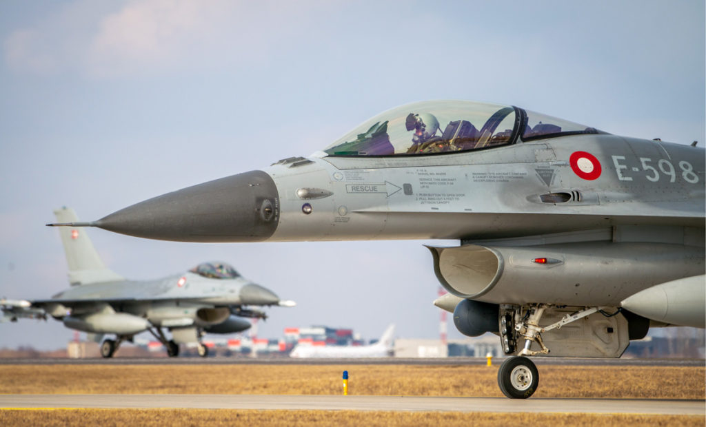 Delegação argentina irá à Dinamarca para avaliar os F-16A/B (Foto: RDAF).