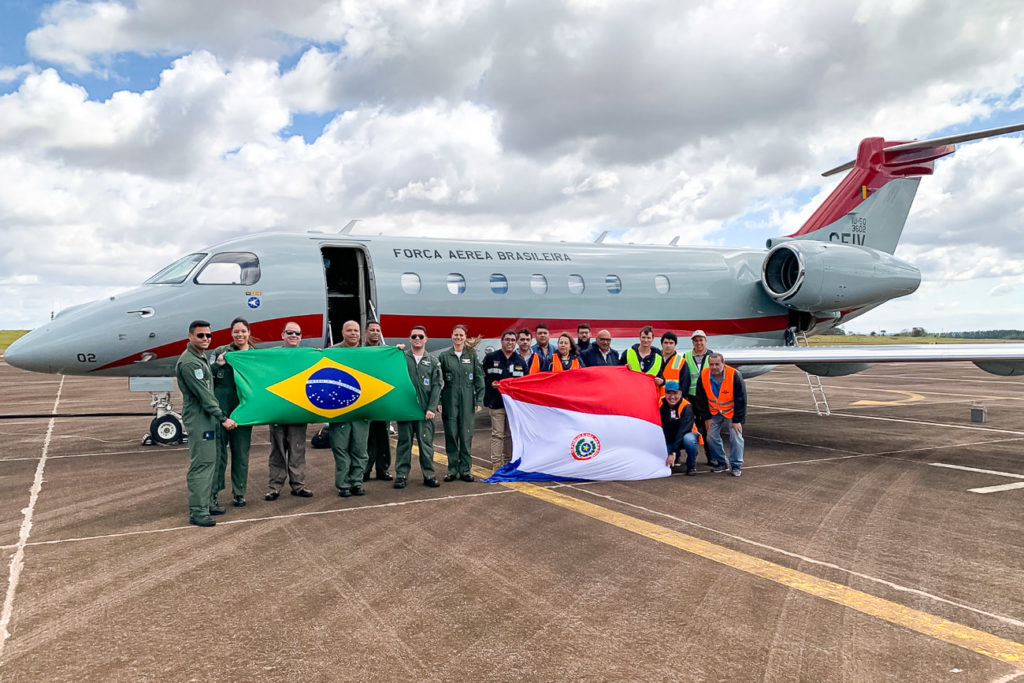 FAB realiza inspeção em aeroportos no Paraguai (Fotos: FAB).