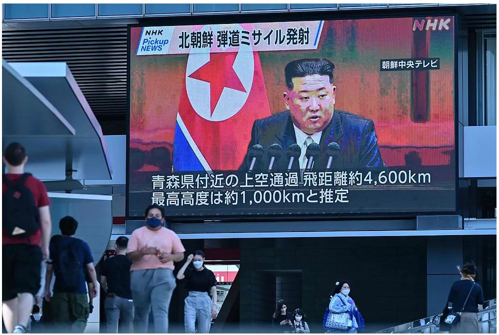 Pyongyang lança mais mísseis e provoca Seul enviando uma dúzia de jatos para a fronteira (Foto: AJN).
