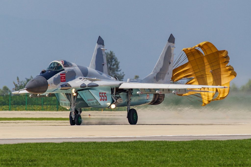 MiG-29 da Força Aérea Norte-Coreana (Foto: IrishAirPics).