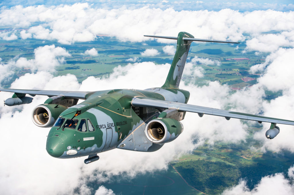 Embraer negocia KC-390 com pelo menos oito países (Foto: Embraer).