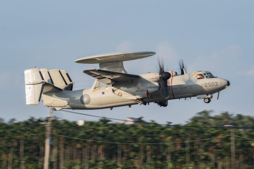 AIDC e Northrop Grumman fazem parceria com a frota E-2K da RoCAF. Foto: Tsungfang Tsai.
