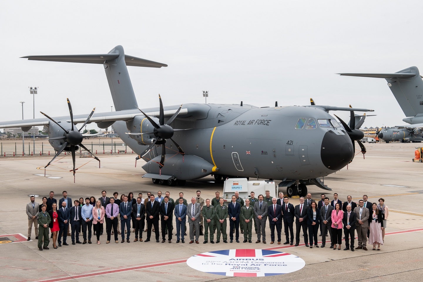 O último Airbus A400M Atlas da RAF » Força Aérea