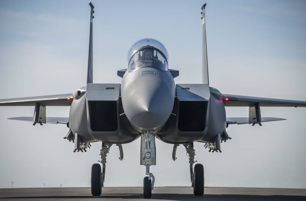 Boeing: apesar dos atrasos, F-15EX não irá estourar o cronograma. Foto: USAF.