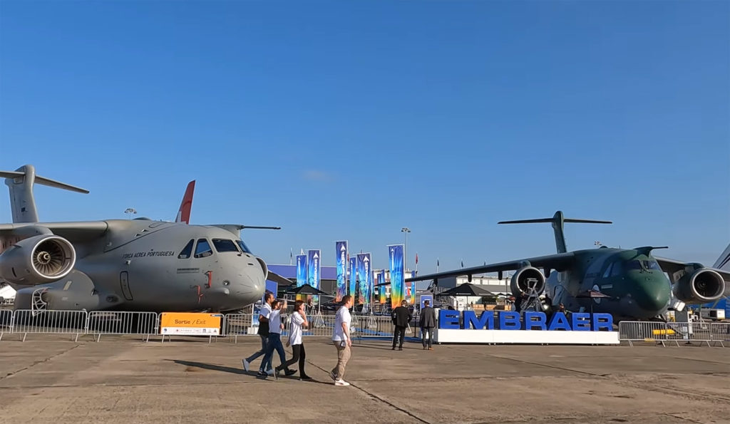 Salón Aeronáutico de París: Embraer ve a la OTAN como un cliente potencial para el KC-390 (Foto: Embraer).