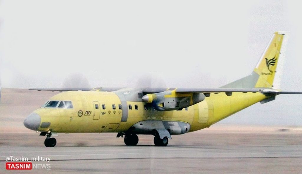 "Simorgh", novo bimotor iraniano, realizou seu voo inaugural (Fotos: Mídia iraniana).