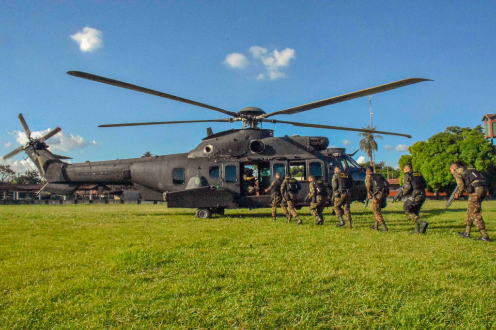 FOTOS: CMN del Ejército Brasileño realizó entrenamiento de aeromóviles (Fotos: Ejército Brasileño).