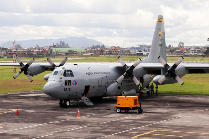 C-130H colombiano (Foto meramente ilustrativa: FAC).