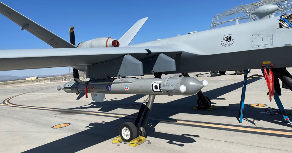 La USAF prueba el módulo de contramedidas electrónicas GA-ASI (Foto: GA-ASI).
