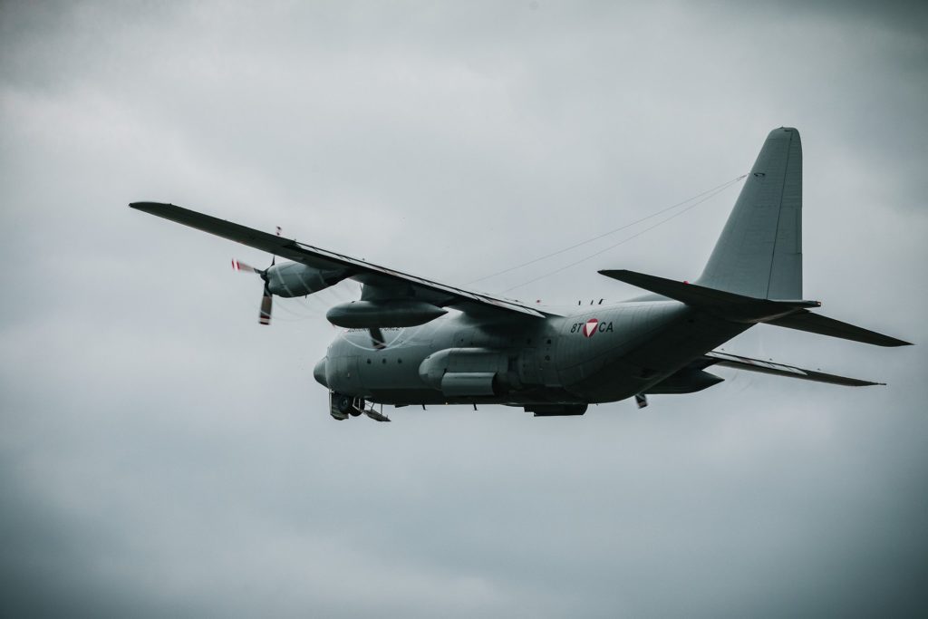 Áustria aborta missão de resgate em Israel por falha no seu único C-130 (Foto: AAF).