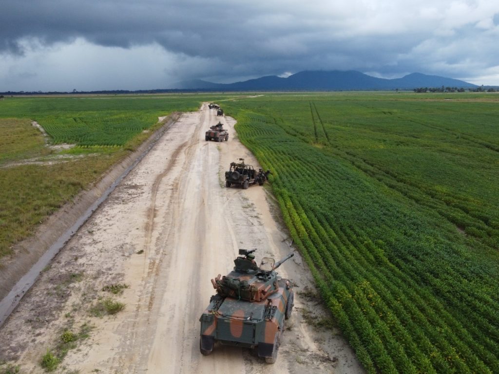 Exército antecipa implantação do 18º Regimento de Cavalaria Mecanizado em Roraima e reforça fronteira norte (Fotos: EB).