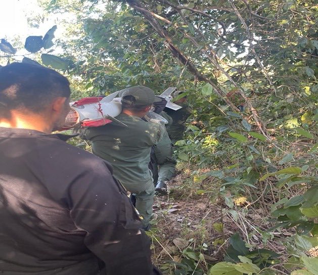 Agentes localizam míssil ar-ar R-73 roubado da Força Aérea Venezuelana (Fotos: Redes Sociais).