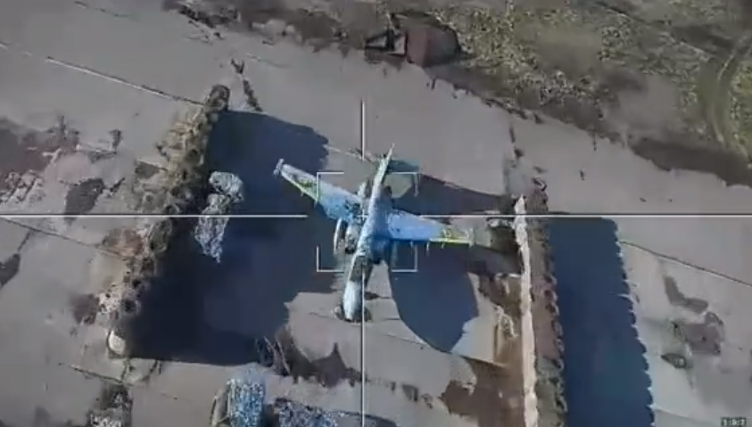 Russos caem em isca falsa plantada pela Força Aérea Ucraniana (Foto: Redes Sociais).