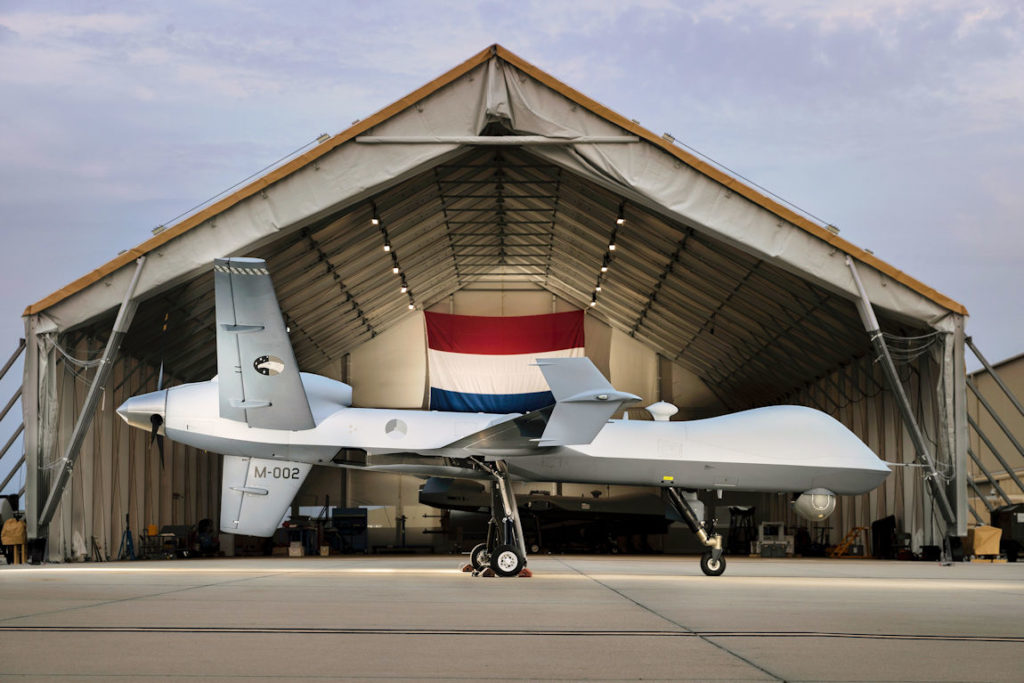 Holanda finaliza operação com drones MQ-9A Reaper no Caribe (Foto: KLu).