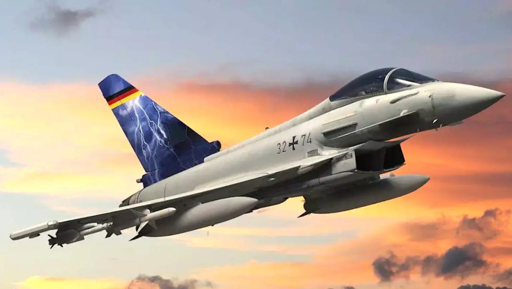 Saab recebe pedido de sensores de Guerra Eletrônica para Eurofighter EW da Luftwaffe (Fonte: Airbus).