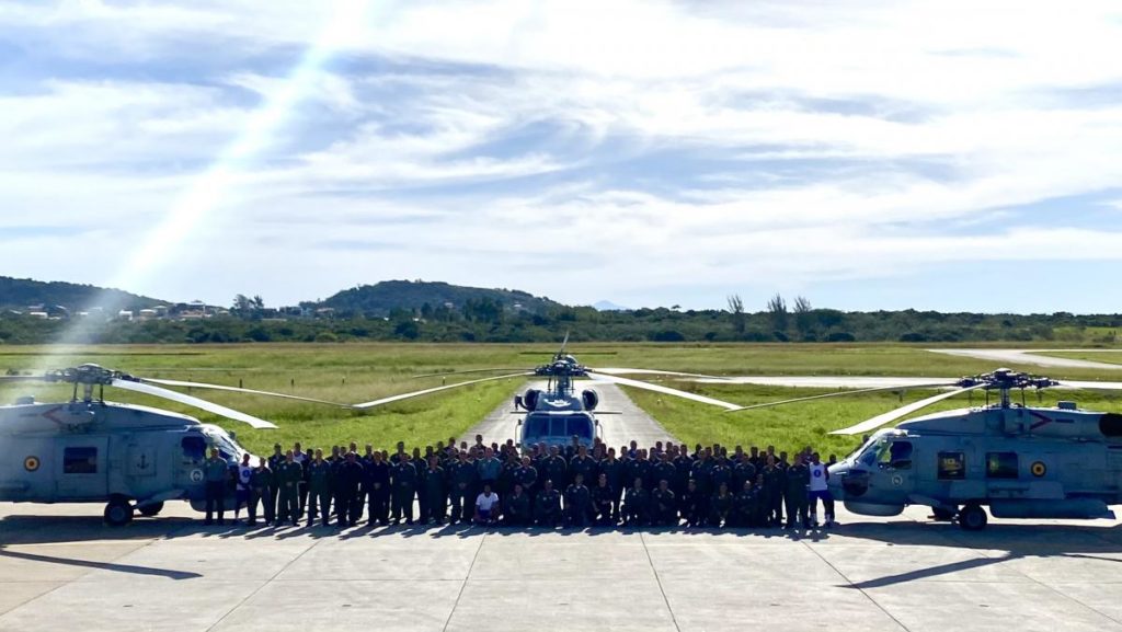 EsqdHS-1 da Marinha do Brasil atinge 67 mil horas de voo (Fotos: Marinha do Brasil).