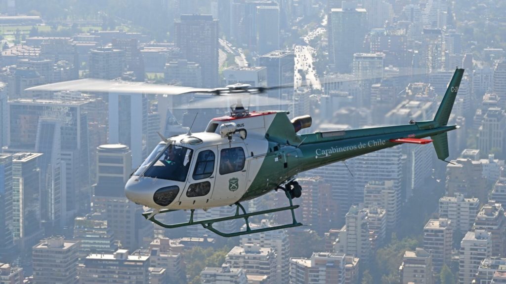 Carabineiros de Chile receberam um helicóptero Airbus H125 (Foto: Airbus Helicopters).