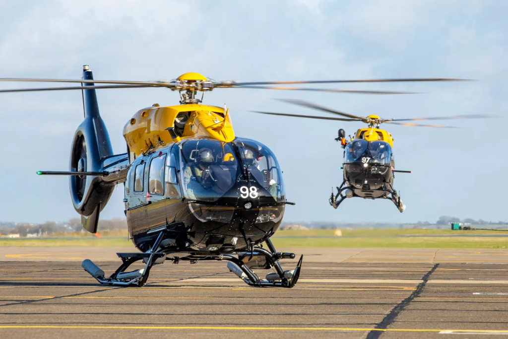 MoD do Reino Unido encomenda mais helicópteros H145. Foto: RAF.