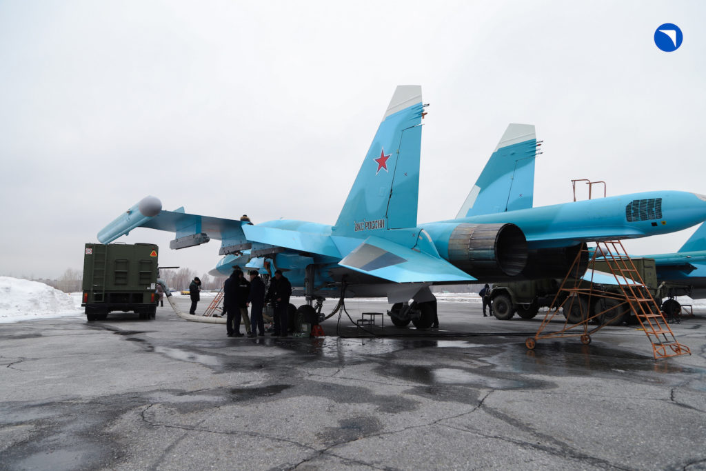 Força Aérea Russa recebeu um novo lote de Su-34 Fullback (Foto: Rostec).